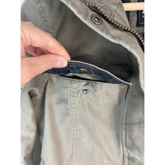 prAna Women's Size S Olive Green Organic Cotton Bomber Jacket - Picture 2 of 9